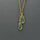 DOUBLE BERYL GOLD NECKLACE