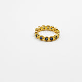 SAPPHIRE GOLD RING