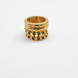 SAPPHIRE GOLD RING