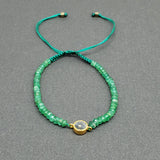 BEADED MACRAME BRACELET