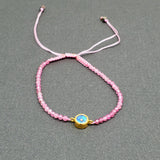BEADED MACRAME BRACELET