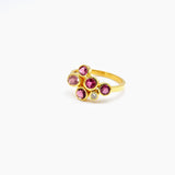 TOURMALINE CLUSTER RING