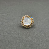 MOONSTONE LABRADORITE RING