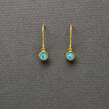 SUN GOLD EARRINGS 4MM