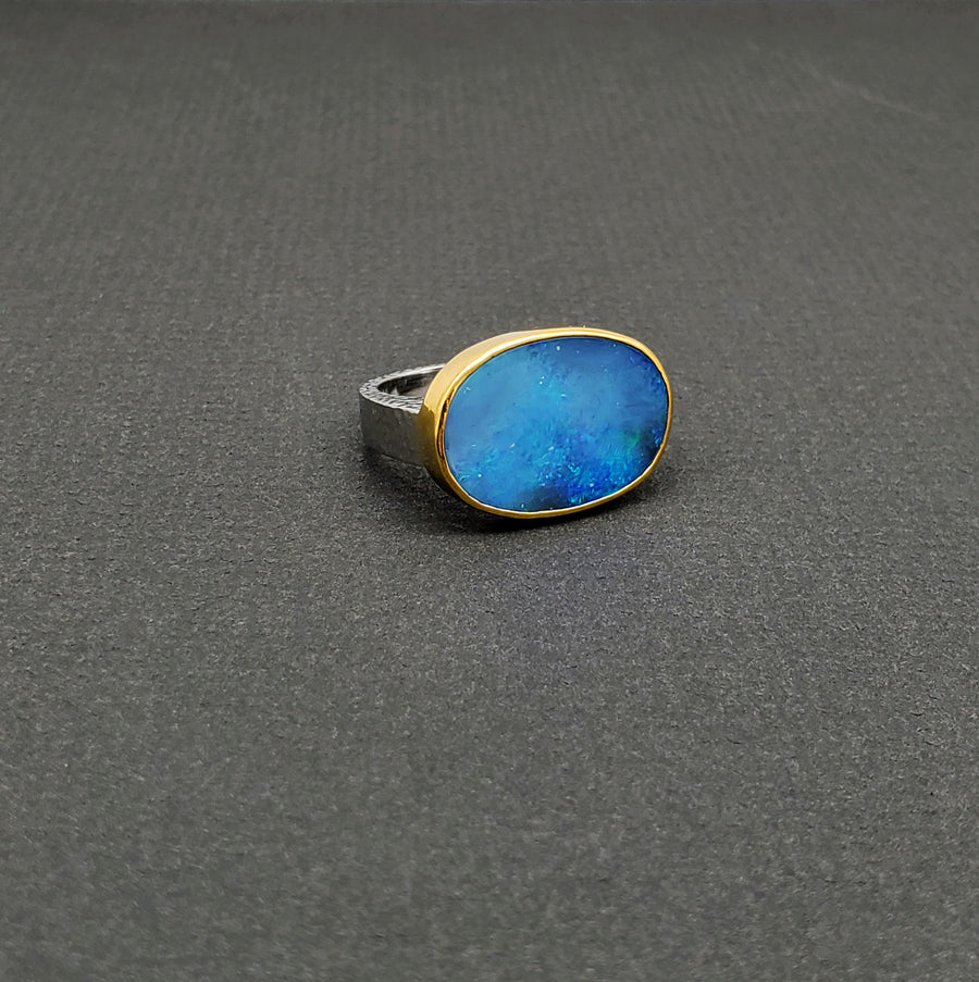 OPAL GOLD RING