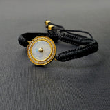 MOONSTONE SUN GOLD BRACELET