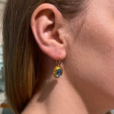 APATITE GOLD EARRINGS