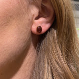 TOURMALINE GOLD EARRINGS
