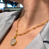 SUN SYMBOL GOLD NECKLACE