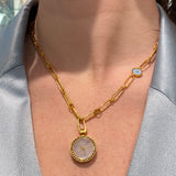 SUN SYMBOL GOLD NECKLACE