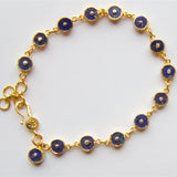 LAPIS LAZULI SIGNATURE BRACELET
