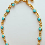 TURQUOISE GOLD BRACELET