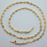 FIRE OPALS SUN NECKLACE