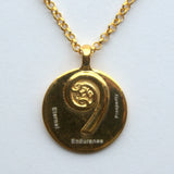FERN GOLD NECKLACE