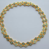 FIRE OPALS SUN NECKLACE