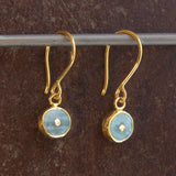 SUN GOLD EARRINGS 4MM