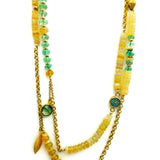 OPAL EMERALD LONG NECKLACE SONIA TONKIN