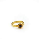 SAPPHIRE GOLD RING