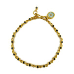 DIAMOND SHAPPHIRE GOLD BRACELET SONIA TONKIN