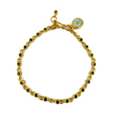 DIAMOND SHAPPHIRE GOLD BRACELET SONIA TONKIN
