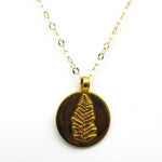 FERN GOLD NECKLACE SONIA TONKIN