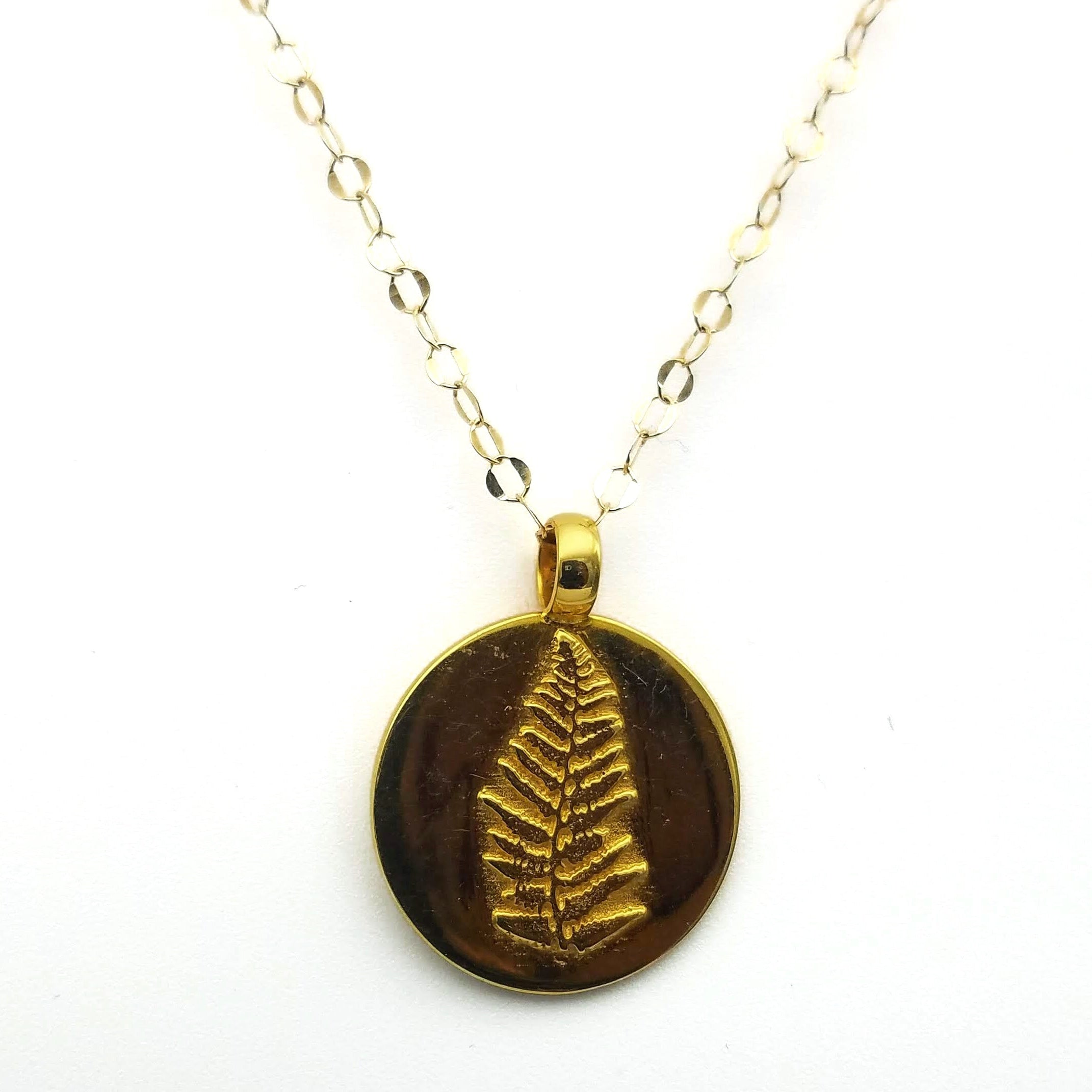 FERN GOLD NECKLACE SONIA TONKIN
