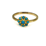 TURQUOISE GOLD RING