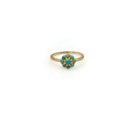 TURQUOISE GOLD RING SONIA TONKIN