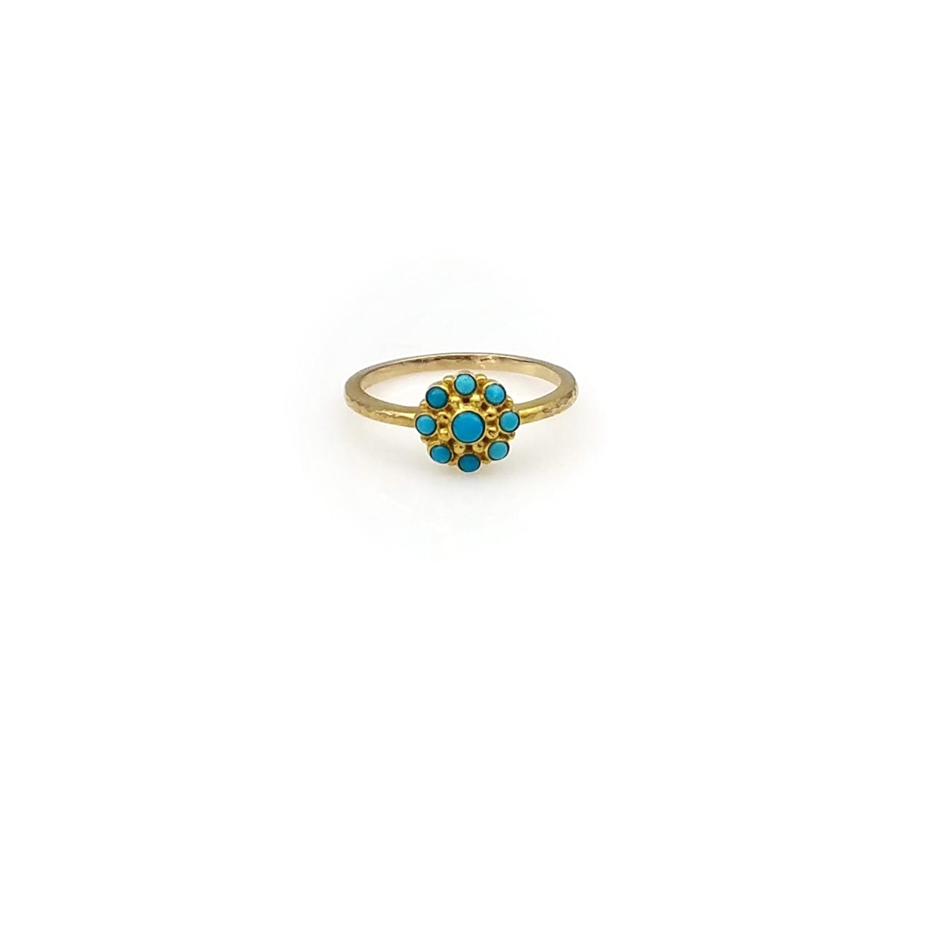 TURQUOISE GOLD RING SONIA TONKIN