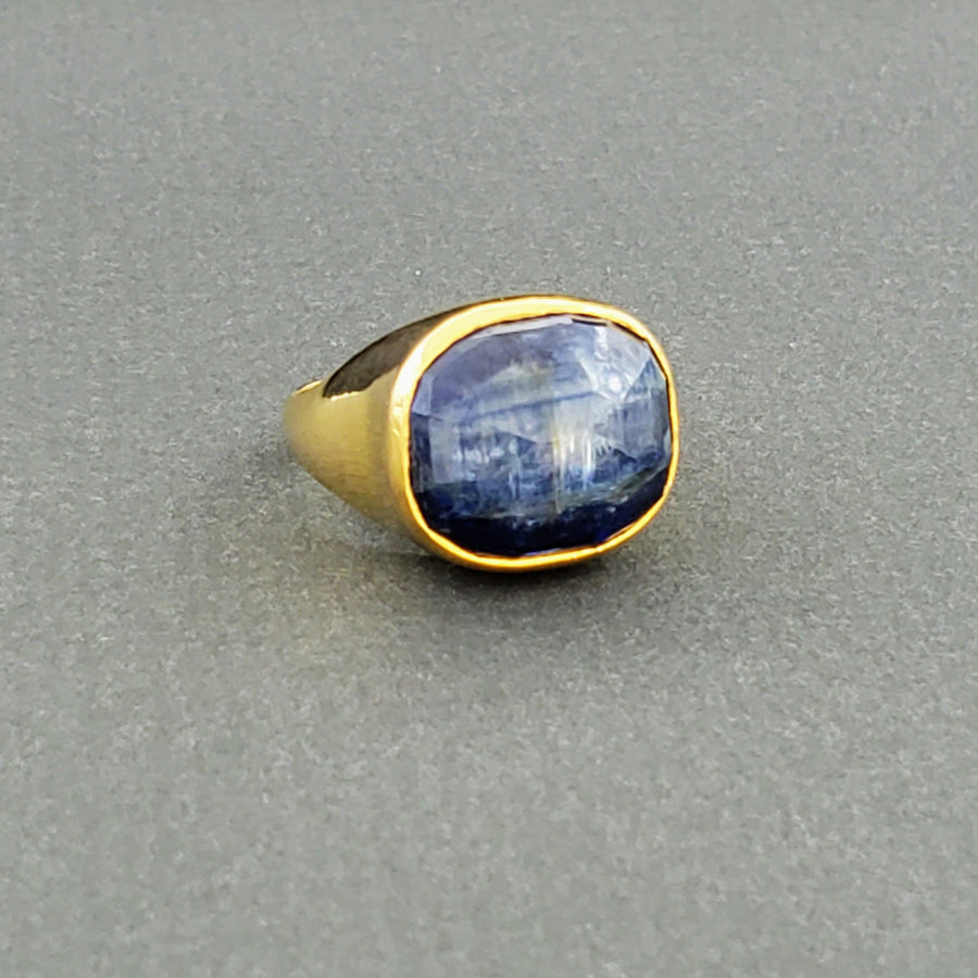 KYANITE GOLD RING